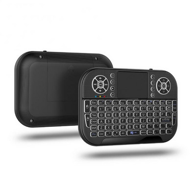 A8 Mini Bluetooth billentyűzet 2,4 GHz-es kettős módú kézi fogólap háttérvilágítású egér érintőpad távirányító Windows Androidhoz