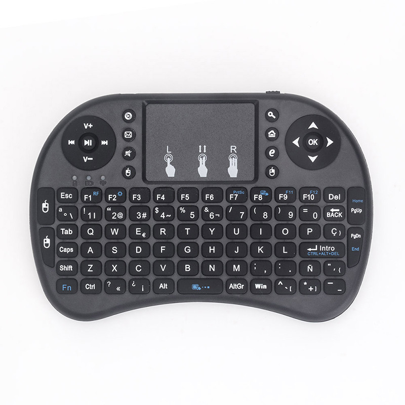 Mini bežična tipkovnica i8 Air Mouse tipkovnica Daljinski upravljač Android TV Box s engleskim Air Mouseom za Smart TV prijenosno računalo