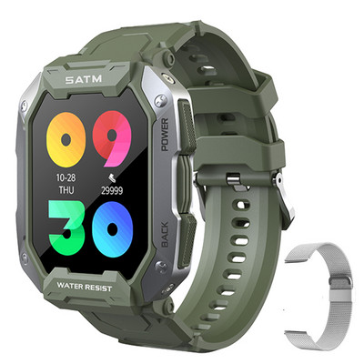 Εξωτερικά ρολόγια militar 5ATM Αδιάβροχα ρολόγια Bluetooth Smartwatch Sport For Men 2022 νέο ρολόι Για τηλέφωνο huawei xiaomi realme