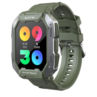 Εξωτερικά ρολόγια militar 5ATM Αδιάβροχα ρολόγια Bluetooth Smartwatch Sport For Men 2022 νέο ρολόι Για τηλέφωνο huawei xiaomi realme