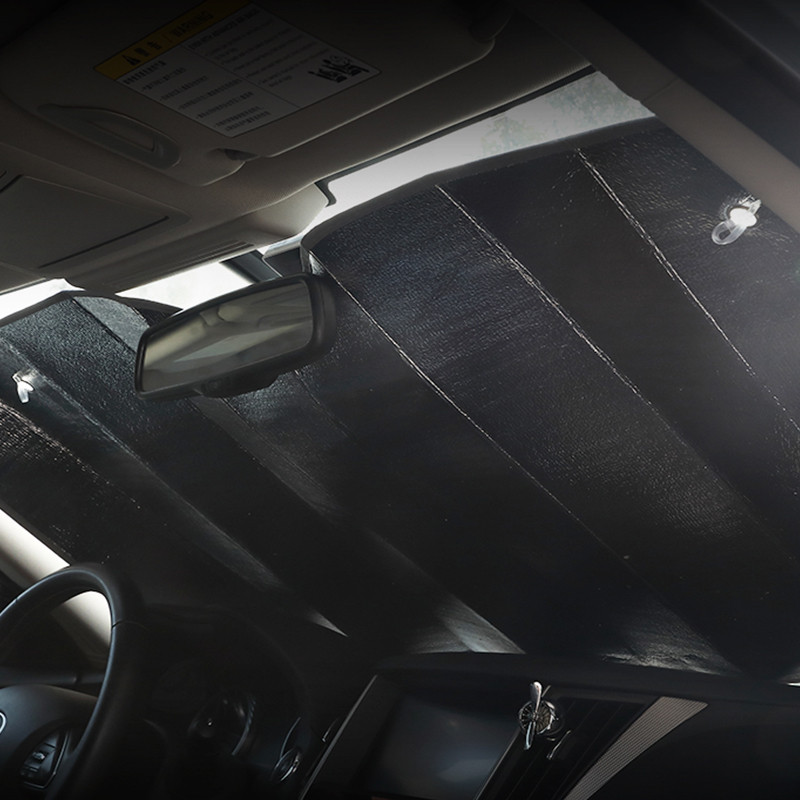 Automobilių langų skėčiai nuo saulės Sulankstomi automobilio sniego dangčiai žieminiai priekinis stiklas saulės skėčiai lauke, atsparūs vandeniui, apsauga nuo UV spindulių, automobilių priedai