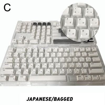 Mechanikus billentyűzet MAC billentyűzárhoz PBT szublimációs XDA magasság fonetikus thai orosz kis teljes készlet 127 billentyűvel