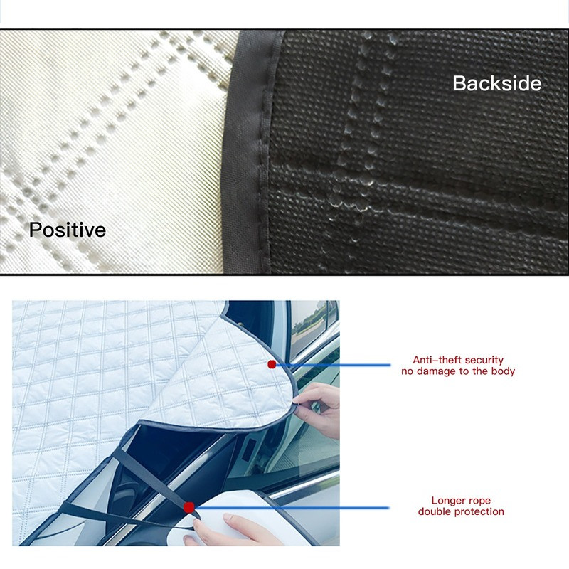 Magnetna zimska vjetrobransko staklo automobila Snježni pokrivač Zaštita od sunca Zaštita od smrzavanja Zaštita od sunca Zaštita od zaleđivanja Prednje vjetrobransko staklo