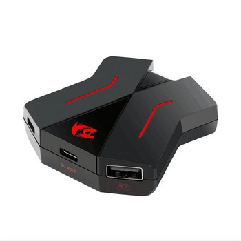 Μετατροπέας πληκτρολογίου και ποντικιού Redragon GA200 για τα αξεσουάρ παιχνιδιών Xbox One/PS4/Switch υποστηρίζουν πολλαπλές πλατφόρμες