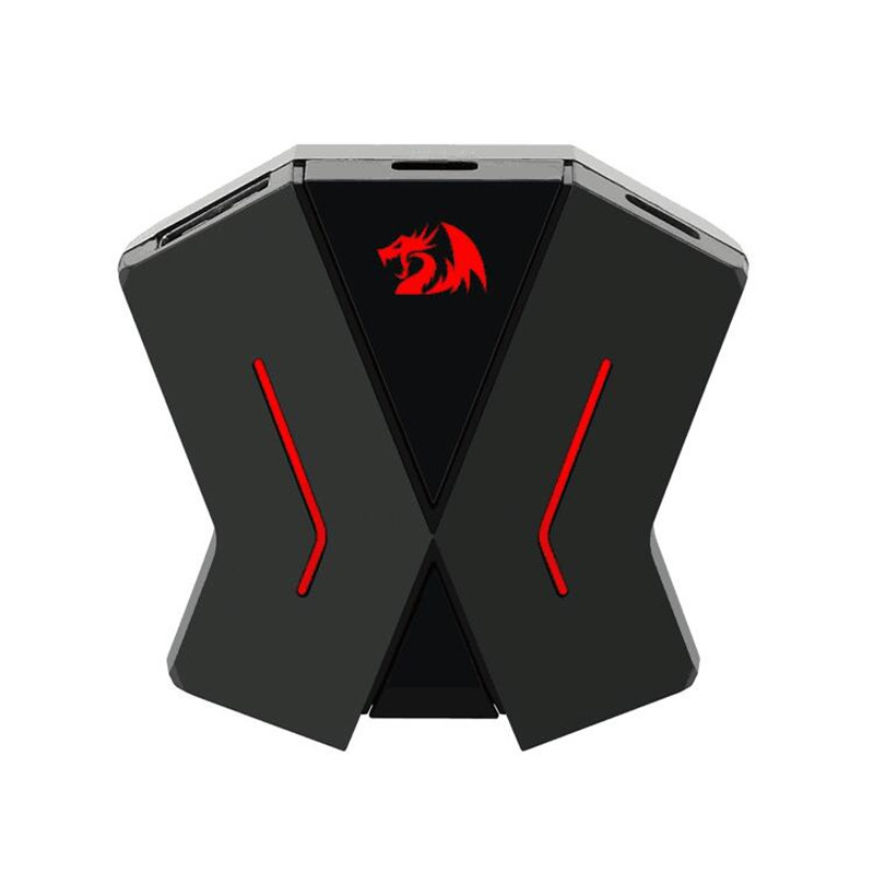 „Redragon GA200“ klaviatūros ir pelės keitiklis, skirtas „Xbox One“ / PS4 / „Switch“ žaidimų priedams, palaiko kelias platformas