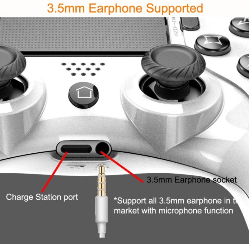 Gamepad pentru PC fără fir pentru telefonul PS4 Android TV Box 2.4G Joystick fără fir Joypad USB Controler de joc pentru computer pentru telefonul inteligent Xiaomi OTG