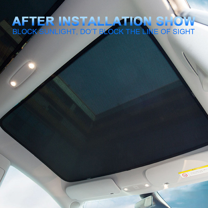Nadogradite sjenila za sunce Stakleni krovni sjenilo za Tesla Model 3 2021. 2022. Prednji stražnji krovni prozor Vjetrobransko staklo Krovni prozor Mreža za sjenila UV sjenila
