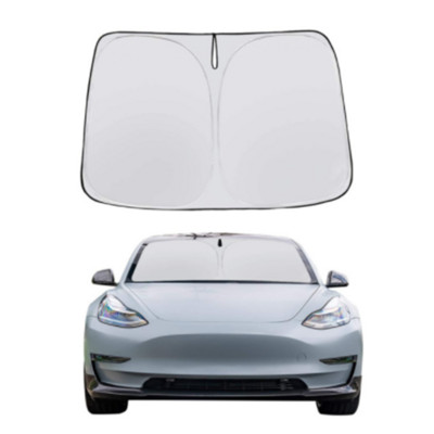 Για Tesla Model Y 3 2017-2022 Παρμπρίζ αυτοκινήτου Αντηλιακό Παράθυρο Αντιηλιακή σκιά Αντιηλιακή προσωπίδα Μπλοκ Parasol Coche Προστασία από ακτίνες UV