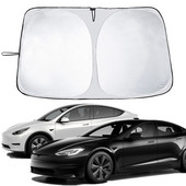 Pentru Tesla Model Y 3 2016-2022 Parbriz Mașină Protecție solară Fereastră Umbrelă de protecție solară Vizor Blocuri Umbrelă de protecție împotriva razelor UV