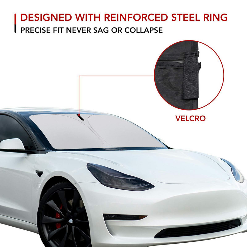 Pentru Tesla Model Y 3 2016-2022 Parbriz Mașină Protecție solară Fereastră Umbrelă de protecție solară Vizor Blocuri Umbrelă de protecție împotriva razelor UV
