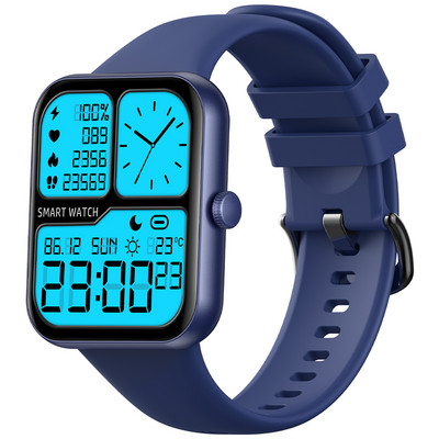 „SENBONO 2022“ naujas „pasidaryk pats“ laikrodžio ciferblatas, sportinis išmanusis laikrodis vyrams, 3ATM IP68, vandeniui atsparus širdies ritmo monitorius, moteriškas išmanusis laikrodis, skirtas „Android IOS“