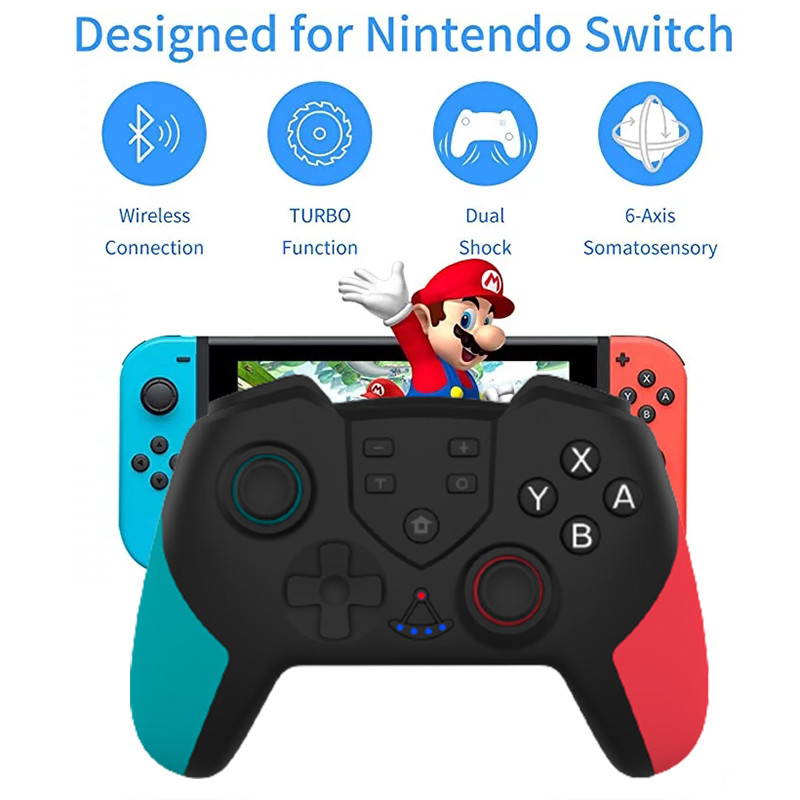 Bluetooth-kompatibilan Pro Gamepad za N-Switch NS-Switch NS Switch konzolu Bežični Gamepad USB Joystick Switch Pro Controller