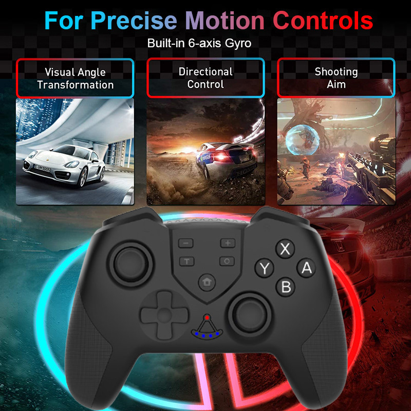 Bluetooth-kompatibilan Pro Gamepad za N-Switch NS-Switch NS Switch konzolu Bežični Gamepad USB Joystick Switch Pro Controller