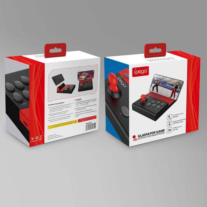 Controler de joc wireless iPega PG-9135 Bluetooth Gamepad pentru Android/Ios Telefon mobil tabletă Joc de luptă analogic