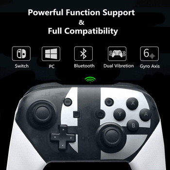 Безжичен Bluetooth геймпад за Nintend Switch Accessories Pro Controller Joystick за Switch Game Console с 6-осна дръжка