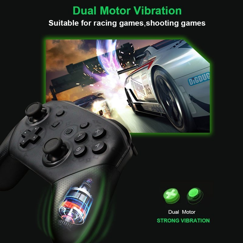 Gamepad Bluetooth fără fir pentru accesorii Nintend Switch Controller Pro Joystick pentru consola de jocuri Switch cu mâner cu 6 axe