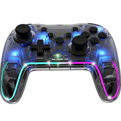 Controller pentru jocuri video GamePad RGB Wireless Pro compatibil pentru Nintendo Switch/Android/IOS/PC/controler pentru dispozitive de joc mobil