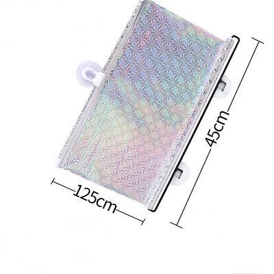 Umbrire de soare pentru fereastră pentru mașină Capac pentru ecran Protector de parasolar retractabil Parbriz din spate pentru mașină, stânga dreaptă, protecție solară