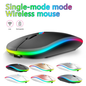 Компютърни геймъри Безжична Bluetooth безшумна мишка 4000 DPI За MacBook Tablet Computer Laptop PC Mice Slim Quiet 2.4G безжична мишка