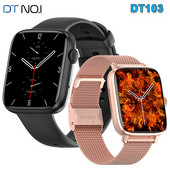 Originalus DT103 išmanusis laikrodis GPS sekiklis IP68 vandeniui atsparus AI balso asistentas Bluetooth skambutis muzikos kamera Slaptažodis telefono išmanusis laikrodis