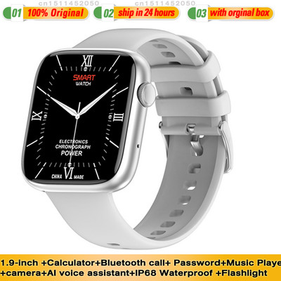 Originalus DT103 išmanusis laikrodis GPS sekiklis IP68 vandeniui atsparus AI balso asistentas Bluetooth skambutis muzikos kamera Slaptažodis telefono išmanusis laikrodis