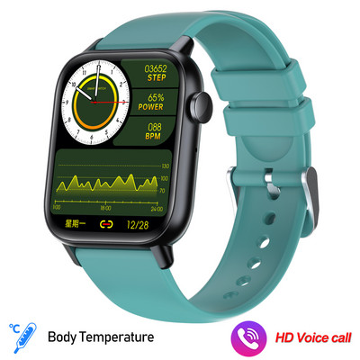 2023 Νέο Bluetooth Call Smart Watch Women 1.83 " Οθόνη True Blood Oxygen Body Thermometer Smartwatch 100+ Sport Mode For Huawei