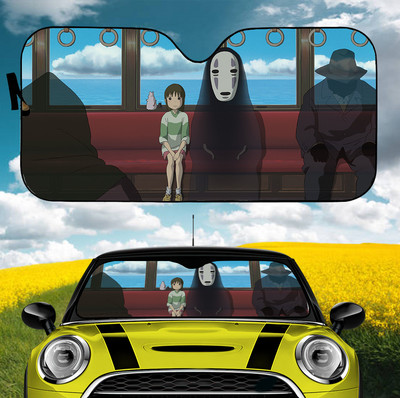 Totoro beveidis vyriškas automobilio skydelis nuo saulės auto priedai apsauginis kremas nuo saulės UV apsauga priekinis priekinis stiklas apsauga nuo saulės anime