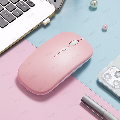 „Bluetooth“ įkraunama belaidė pelė, skirta „iPad“ Samsung Huawei MiPad 2.4G USB pelė, skirta „Android“ planšetiniam kompiuteriui