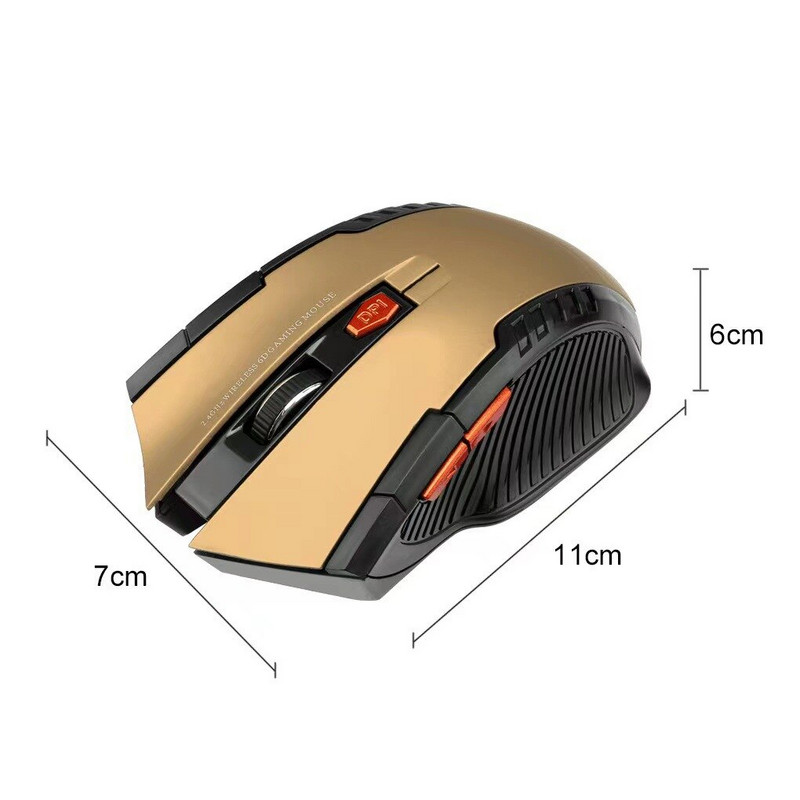 Mouse optic fără fir Mini 2,4 Ghz Mouse portabil Mouse USB fără fir pentru notebook Culoare computer