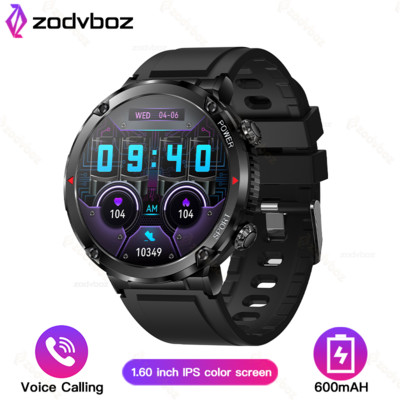 2023 Νέο Έξυπνο ρολόι Ανδρικό 1,6 ιντσών Οθόνη IPS Αθλητικά Ρολόγια HD Voice Calling Αδιάβροχο Smartwatch για Android IOS