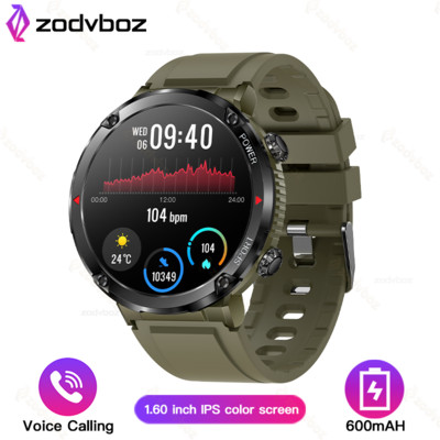 2023 Νέο Έξυπνο ρολόι Ανδρικό 1,6 ιντσών Οθόνη IPS Αθλητικά Ρολόγια HD Voice Calling Αδιάβροχο Smartwatch για Android IOS
