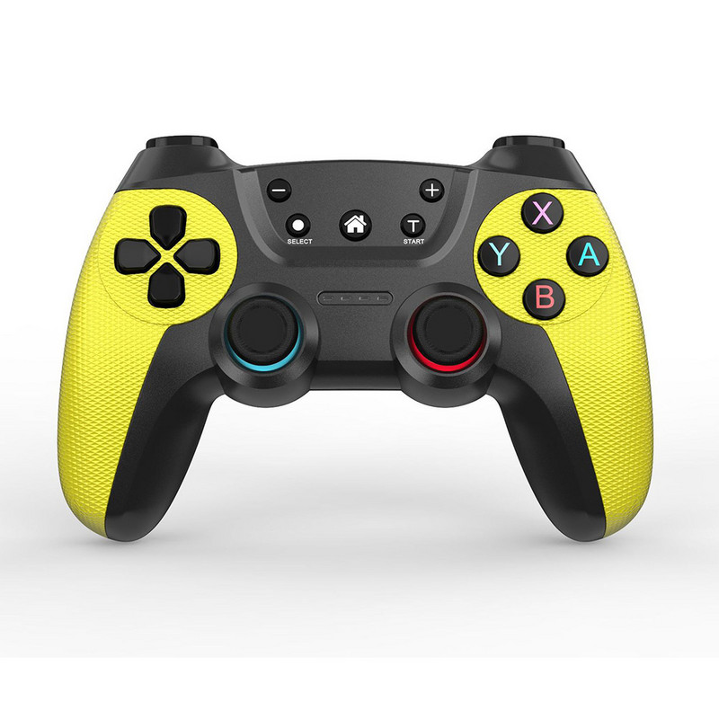 „Bluetooth“ žaidimų pultelis, skirtas „Nintendo switch Pro“, su 6 ašių rankenos žaidimo vairasvirte, valdiklio dvigubos variklio vibracijos funkcija