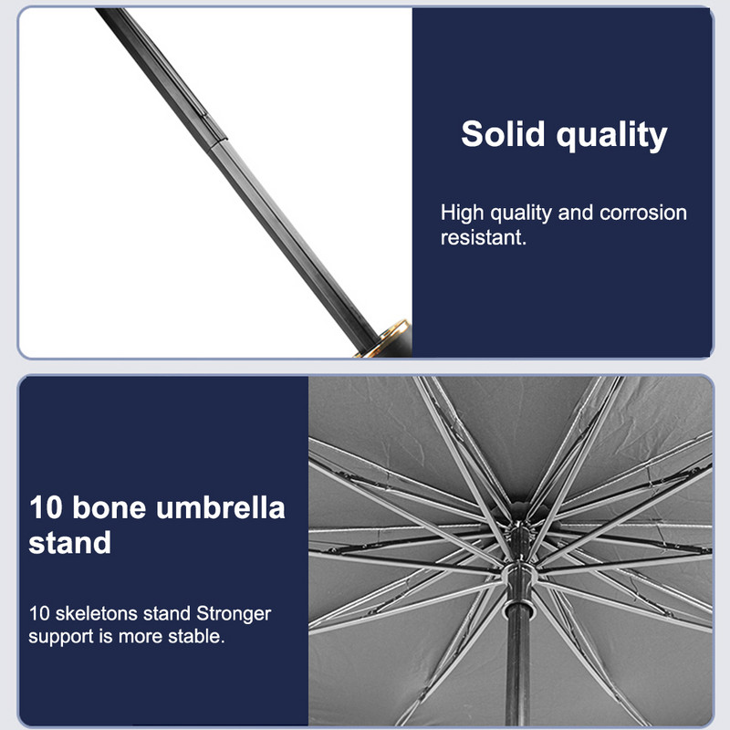 Umbrelă de soare pliabilă pentru mașină, parbriz interior, umbrelă de soare, geam din față, protecție UV, umbrelă, umbrelă de soare, accesorii auto