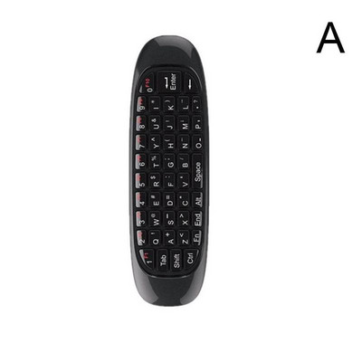 Versiunea cu iluminare din spate a mouse-ului cu tastatură mini colorat C120 Wireless Air T10 Telecomandă cu tastatură pentru mouse zburător cu voce retroiluminată
