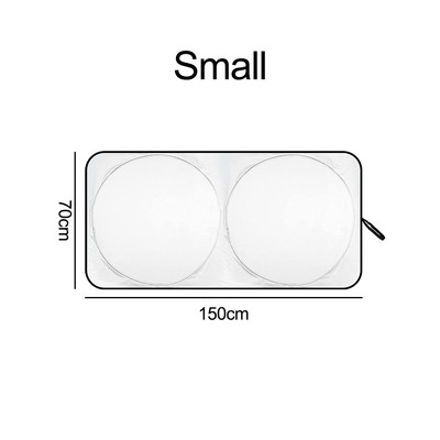 Umbrire pentru mașină Parbriz față Protecție UV Scut pentru stil auto Geam pliabil pentru mașină Umbrire pentru soare Capac bloc pentru parbriz