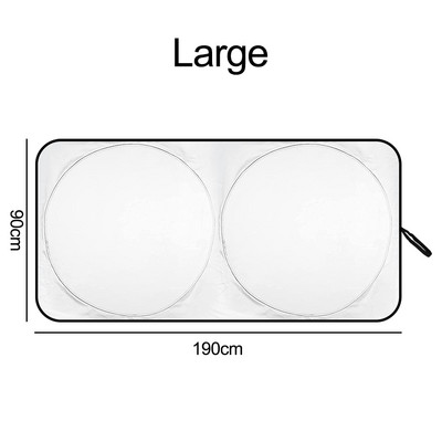 Umbrire pentru mașină Parbriz față Protecție UV Scut pentru stil auto Geam pliabil pentru mașină Umbrire pentru soare Capac bloc pentru parbriz