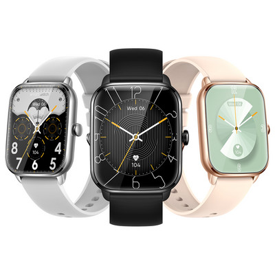 Έξυπνο ρολόι KT65/ C61 ανδρικό 1,9 ιντσών Bluetooth Call Heart Rate Monitoring AI Voice Assistant Wristwatch Lady Smartwatch