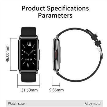 Спортен смарт часовник Мъже Жени Смарт часовник Мъжки електроника Смарт часовник за Android IOS Фитнес тракер Нов моден смарт часовник Дамски