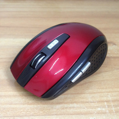 Mouse fără fir optic portabil clasic 2.4G cu receptor nano USB pentru PC, laptop, 4 butoane, niveluri de ajustare de 1600 DPI