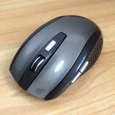 Mouse fără fir optic portabil clasic 2.4G cu receptor nano USB pentru PC, laptop, 4 butoane, niveluri de ajustare de 1600 DPI