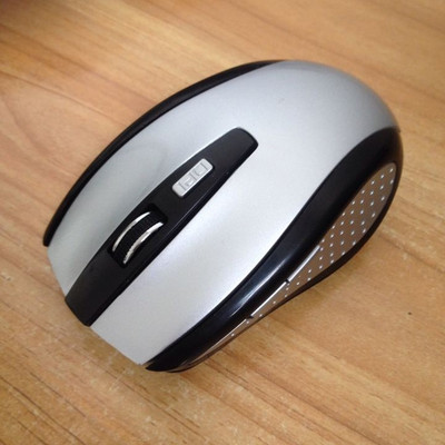 Mouse fără fir optic portabil clasic 2.4G cu receptor nano USB pentru PC, laptop, 4 butoane, niveluri de ajustare de 1600 DPI