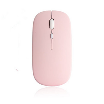 Macaron Акумулаторна безжична Bluetooth мишка 2.4G USB мишка за Android Windows Таблет Лаптоп Преносим компютър За IPAD Mobile