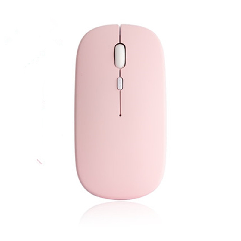 Mouse Bluetooth fără fir reîncărcabil Macaron Mouse USB 2,4G pentru Android Windows Tablet Laptop Notebook PC pentru IPAD mobil