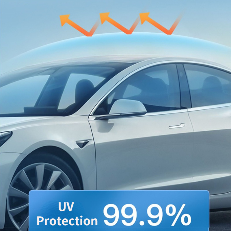 Pentru Tesla Model3 ModelY 2017-2022 Față Spate Trapă Parbriz Luminar Plasă de umbrire Upgrade Umbrele de soare Parasolar de sticlă