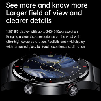 FIGHTIME Bluetooth Call Smart Watch Men Sports Tracker Fitness ECG+PPG Αδιάβροχο Smartwatch οθόνη HD για τηλέφωνο Huawei Xiaomi