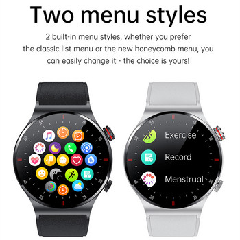 FIGHTIME Bluetooth Call Smart Watch Men Sports Tracker Fitness ECG+PPG Αδιάβροχο Smartwatch οθόνη HD για τηλέφωνο Huawei Xiaomi