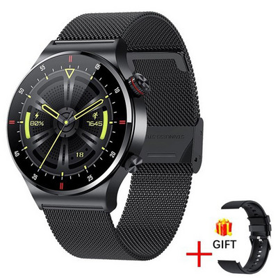 FIGHTIME Bluetooth Call Smart Watch Bărbați Sport Tracker Fitness ECG+PPG Smartwatch impermeabil Ecran HD pentru telefon Huawei Xiaomi