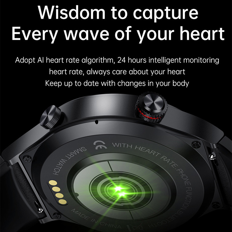 FIGHTIME Bluetooth Call Smart Watch Bărbați Sport Tracker Fitness ECG+PPG Smartwatch impermeabil Ecran HD pentru telefon Huawei Xiaomi