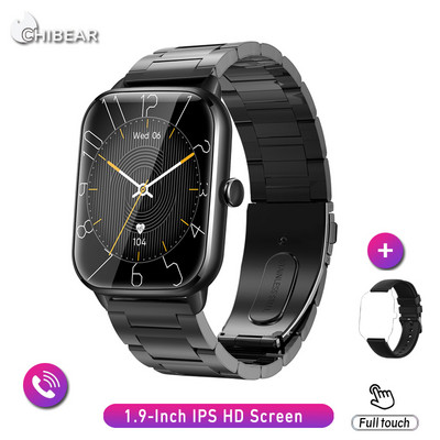 Για Xiaomi Huawei Samsung 1,9 ιντσών Bluetooth Call Smart Watch Men 100 Sports Modes 2023 New Ladies SmartWatch AI Voice Assistant