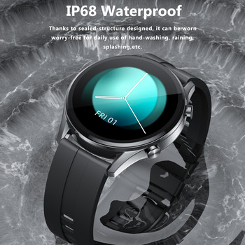Γνήσια Γυναικεία Έξυπνα Ρολόγια SERVO Full touch IP68 Αδιάβροχο καντράν DIY Ανδρικά αθλητικά ρολόγια ύπνου 1,32” HD οθόνη Smartwatch Woman